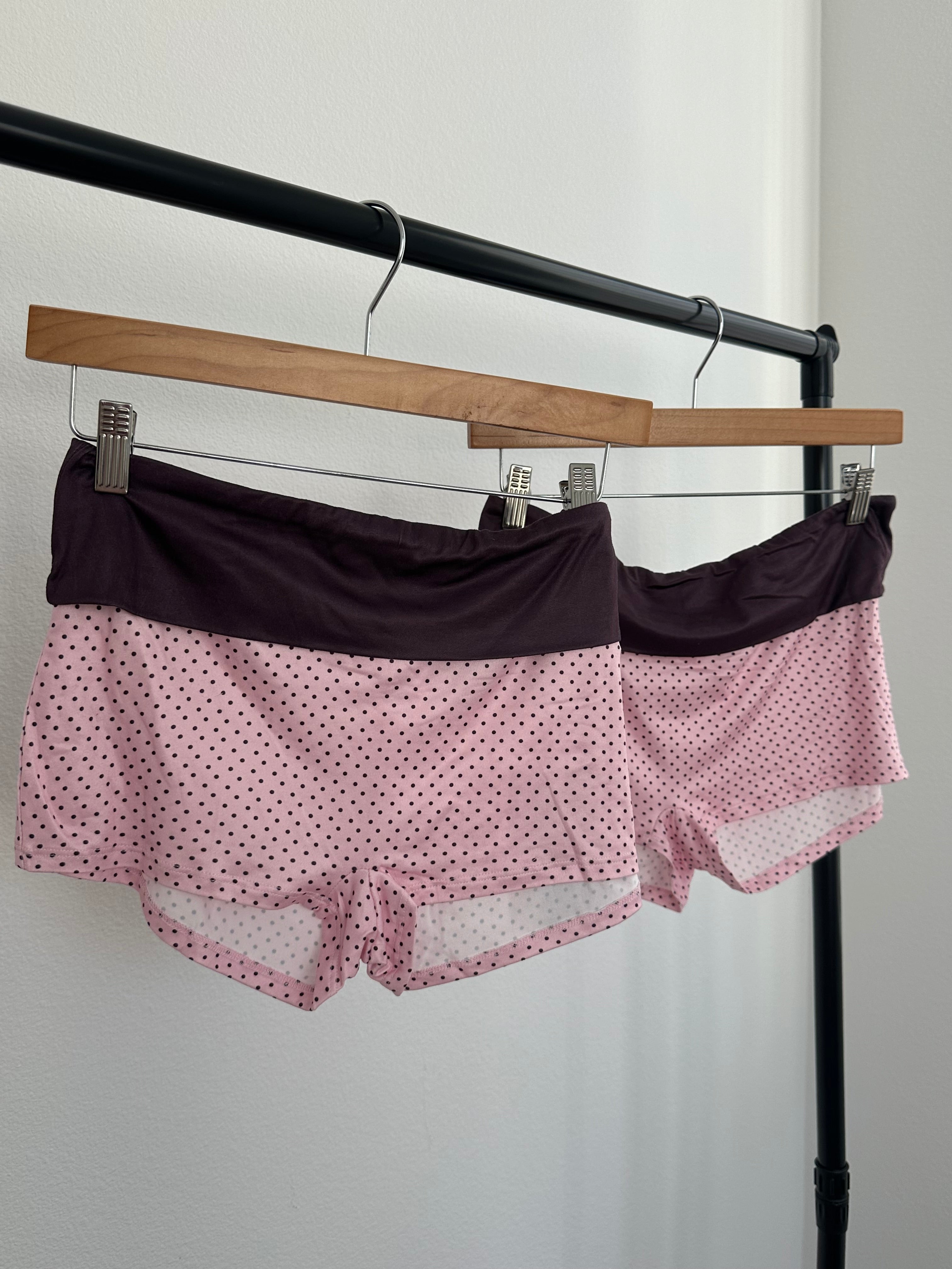 polka lounge shorts