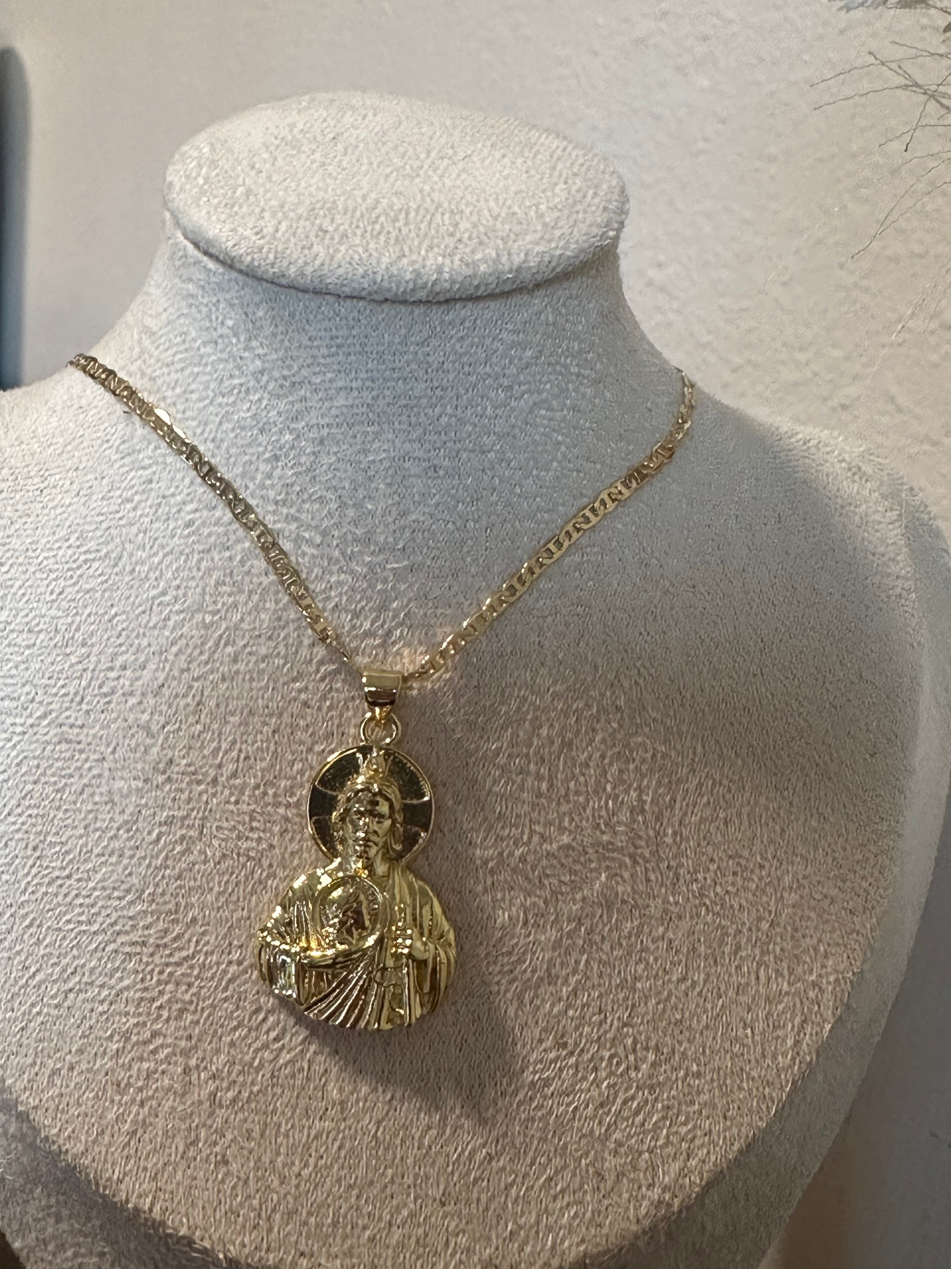 san judas necklace